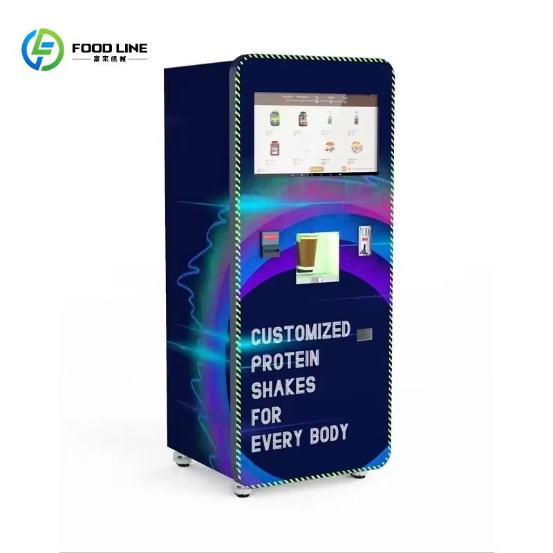 Fitness Nutrition Protein - Protein Smoothie Vending Machine for Gyms