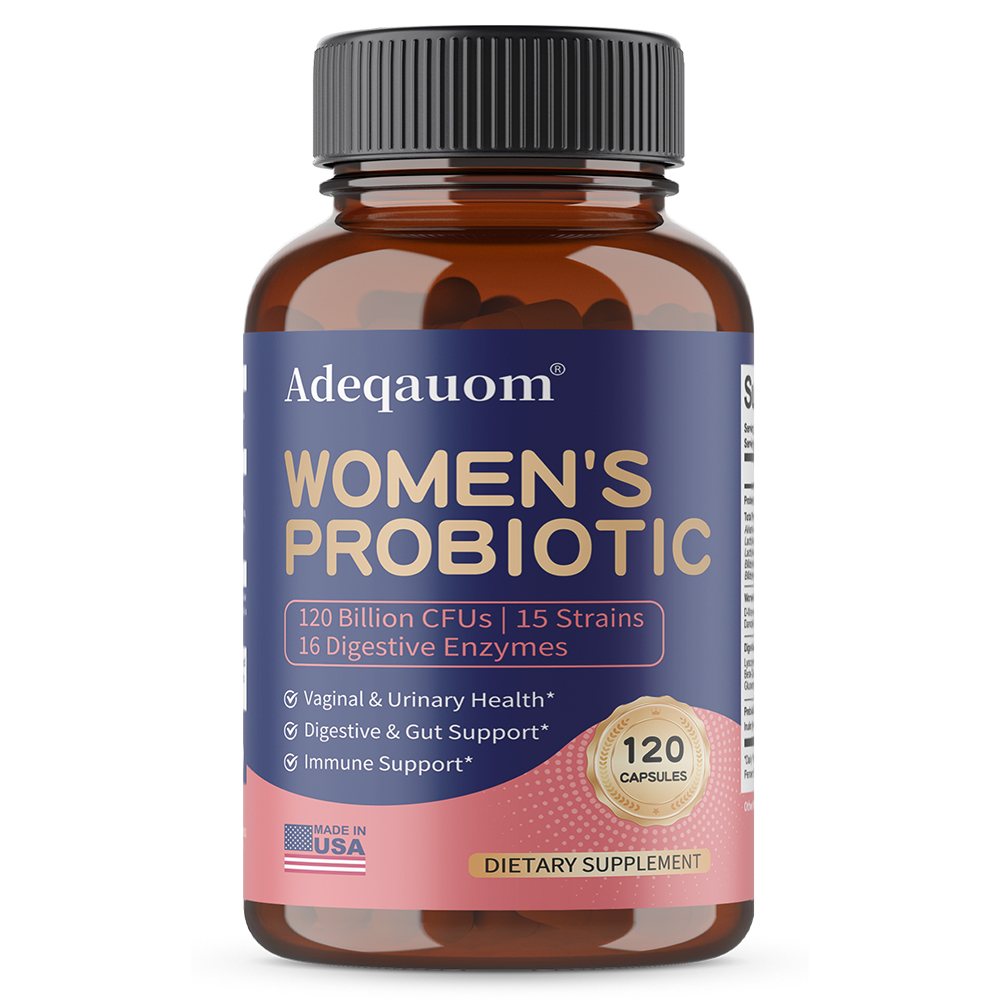Probiotic 60 Billion - Women’s Probiotic Capsules 120 Billion CFU,