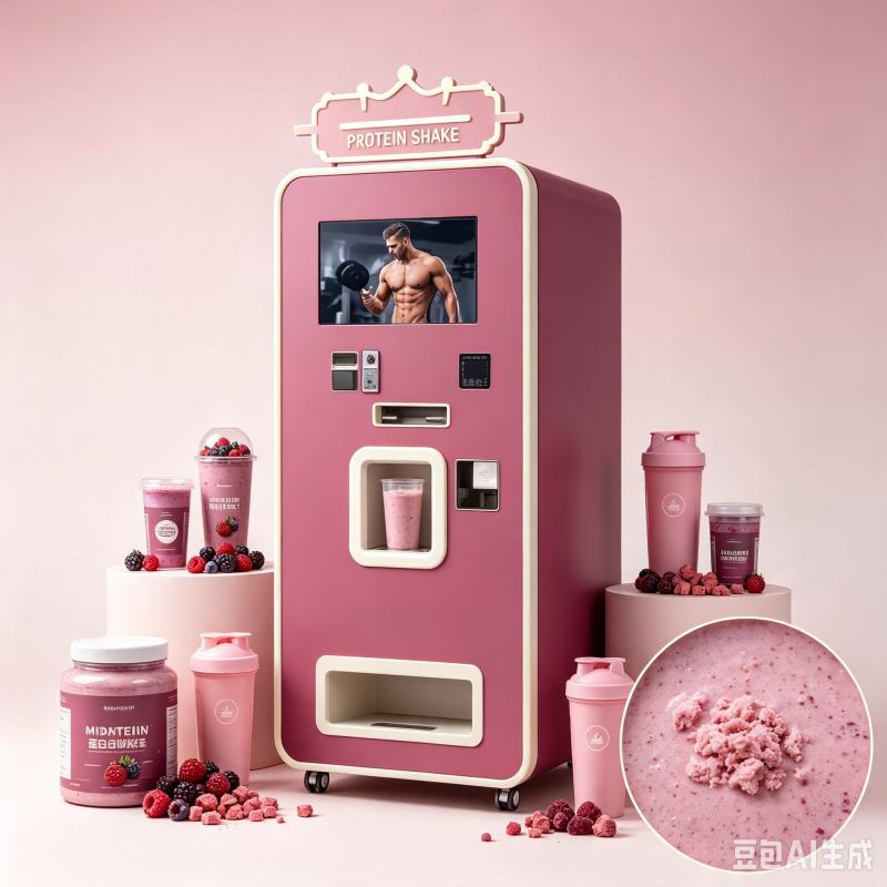 Fitness Nutrition Protein - Protein Shake Vending Machine Customized Smart