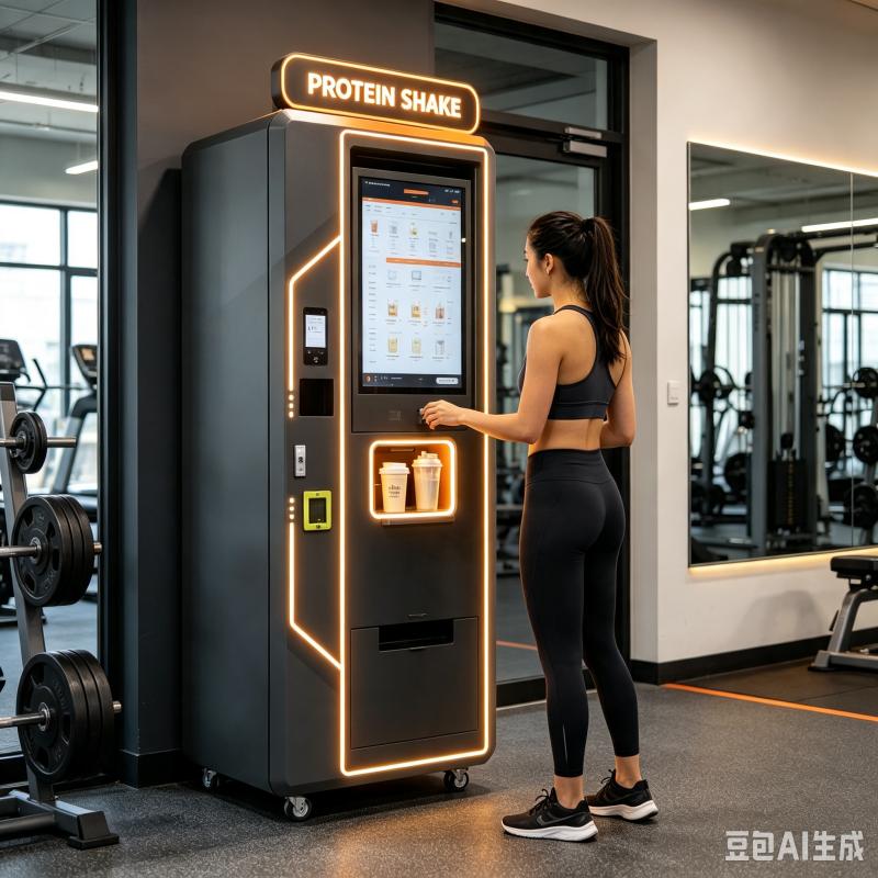 Fitness Nutrition Protein - Automatic Protein Shake Vending Machine Customized