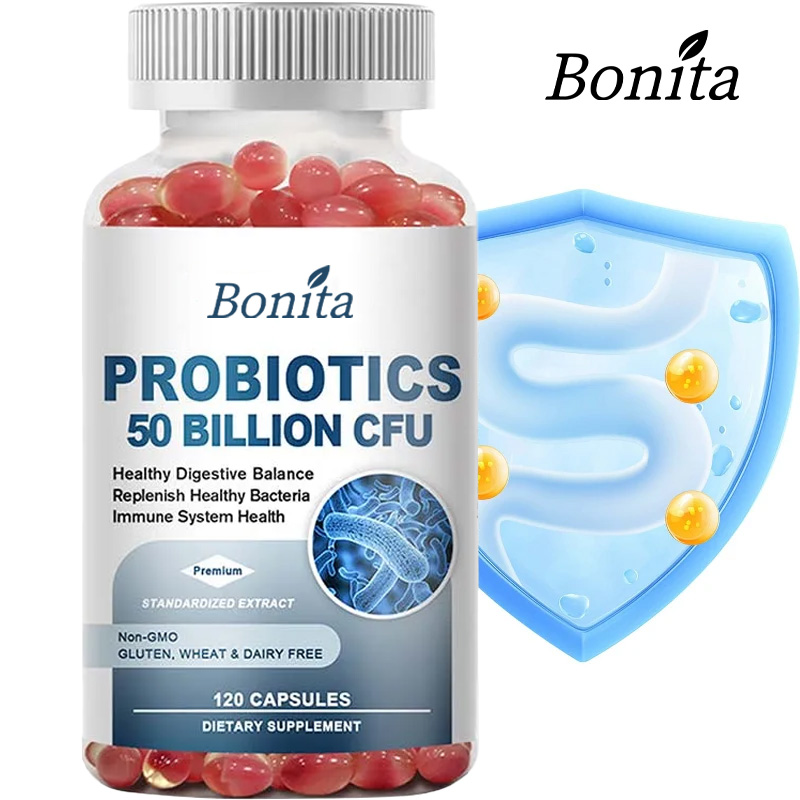 Probiotic 60 Billion - 50 Billion Probiotic Capsules - Containing