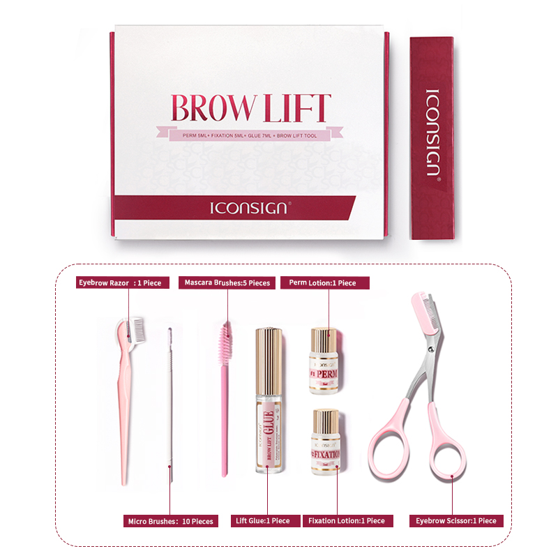 New Brow Lift Eyebrow Perm Kit - Lifted Nutrition & Fitness Reviews ulasan dan harga