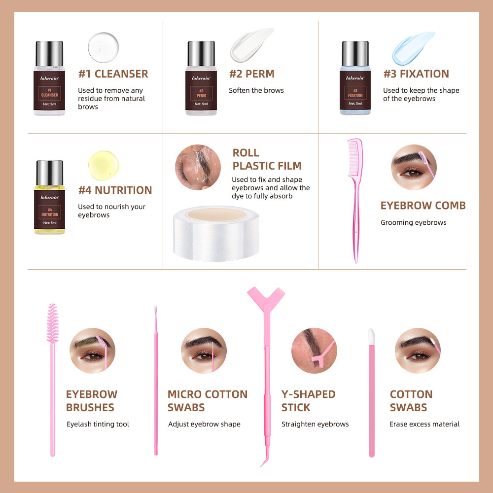 Brow Lamination Kit Semi-perma - Lifted Nutrition & Fitness Reviews ulasan dan harga