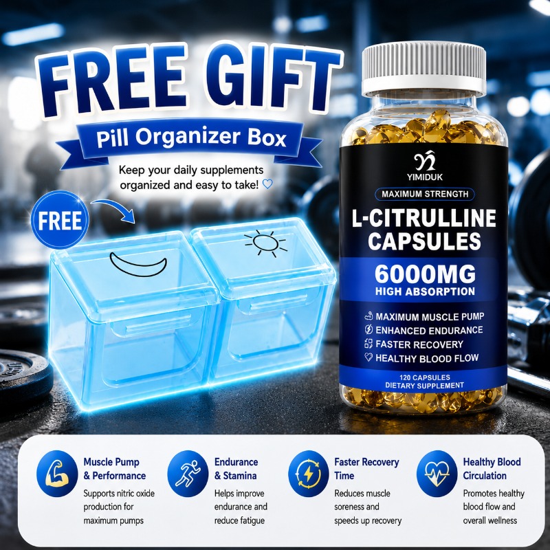 6000mg L-Citrulline Capsules,  - Pre Workout Supplement ulasan dan harga
