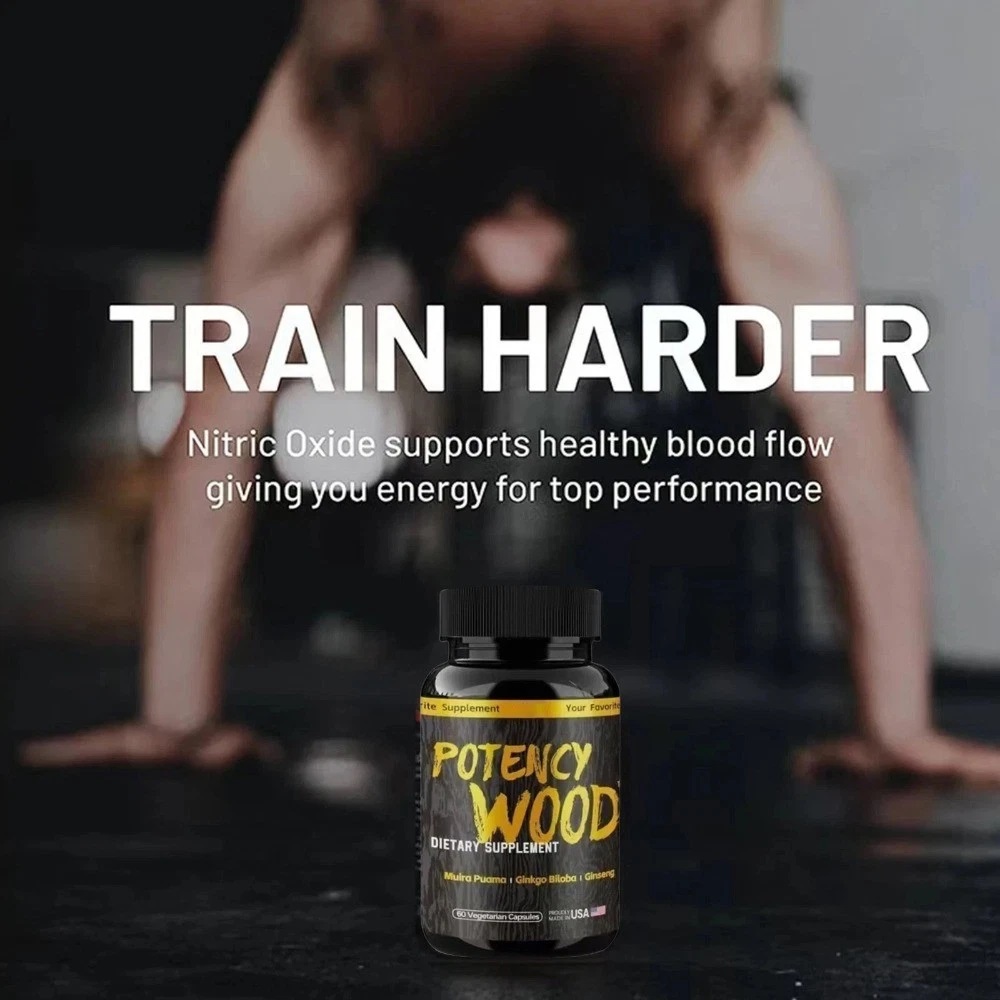 Potency Wood Herbal Supplement - Pre Workout Supplement ulasan dan harga