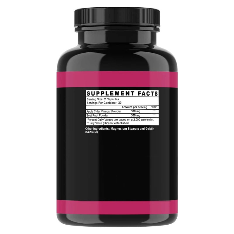 Apple Cider Vinegar+beetroot C - Apple Cider Vinegar Pill ulasan dan harga