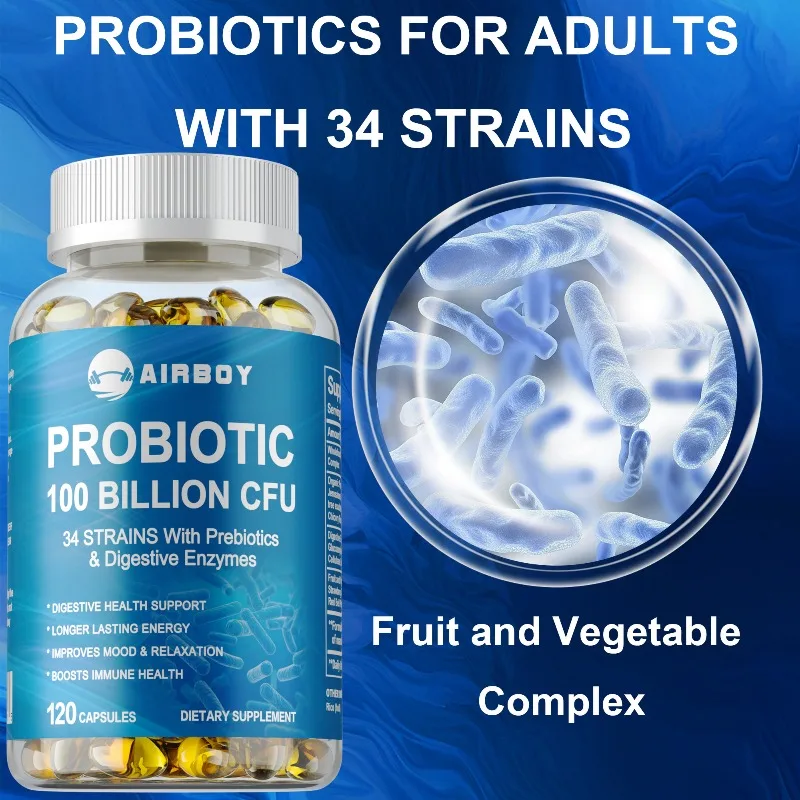 Probiotics 100 Billion CFU - I - Probiotic 60 Billion ulasan dan harga