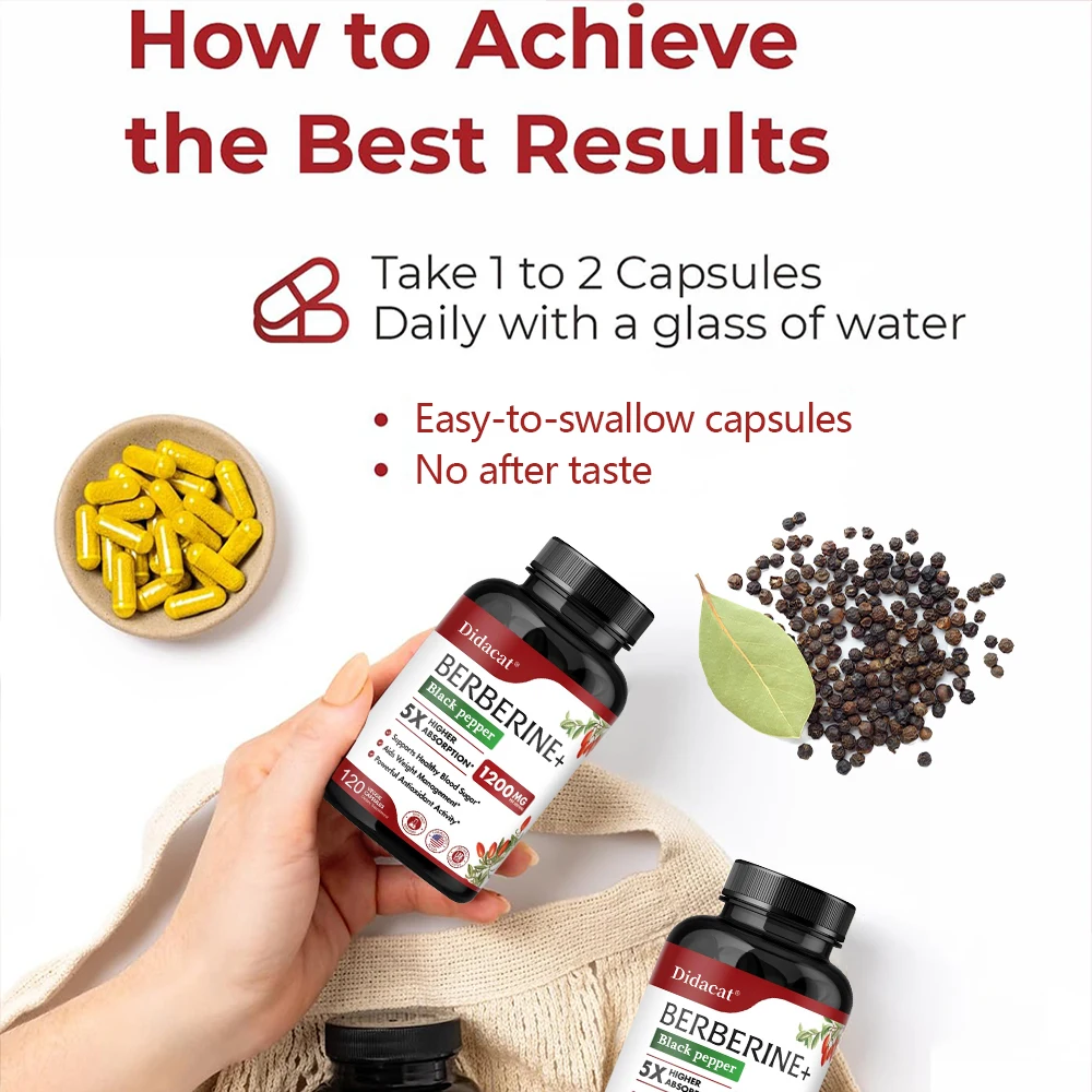 Berberine HCl Supplement - for - Apple Cider Vinegar Pill ulasan dan harga