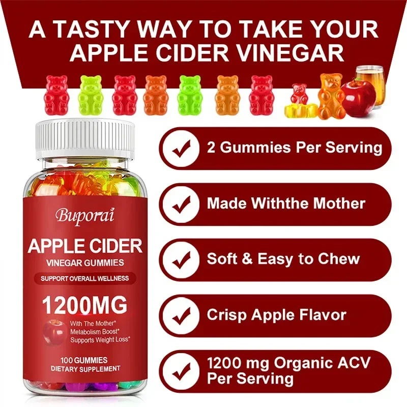 Apple Cider Vinegar Gummies 12 - Apple Cider Vinegar Pill ulasan dan harga