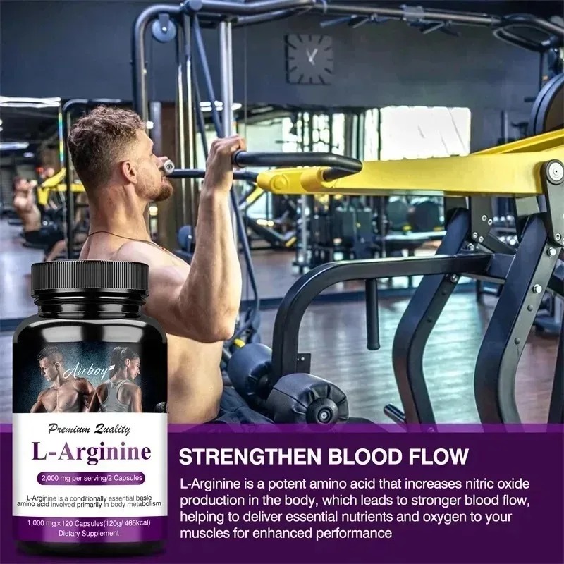 Men's L Arginine Capsules Supp - Pre Workout Supplement ulasan dan harga