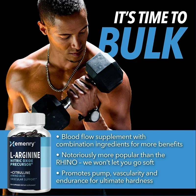 L-Arginine - Nitric Oxide Supp - Pre Workout Supplement ulasan dan harga