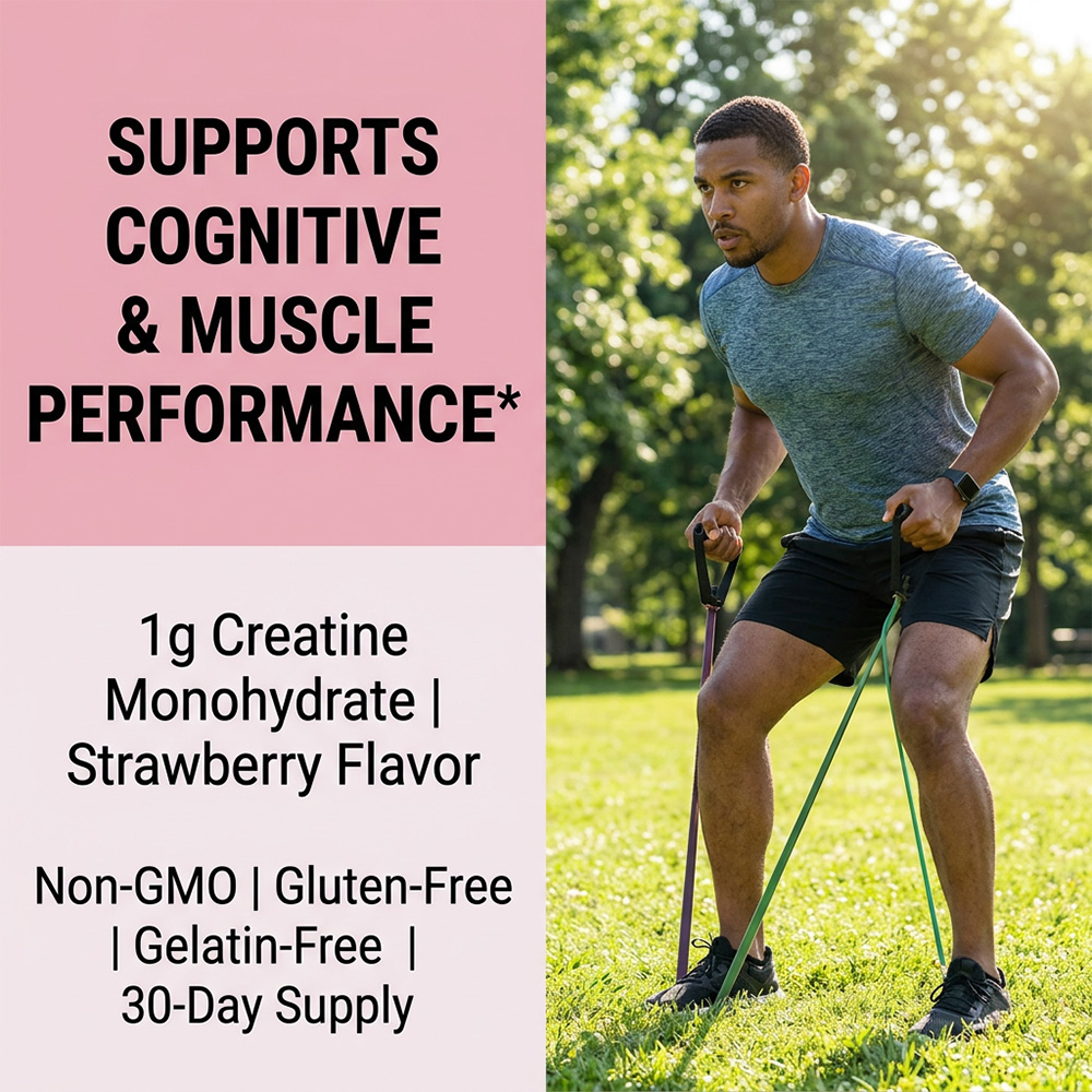 Creatine Gummies, Pre & Post W - Pre Workout Supplement ulasan dan harga