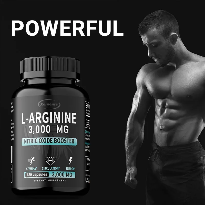 L-Arginine Capsules Supplement - Pre Workout Supplement ulasan dan harga