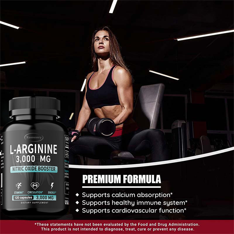L-Arginine Capsules Supplement - Pre Workout Supplement ulasan dan harga