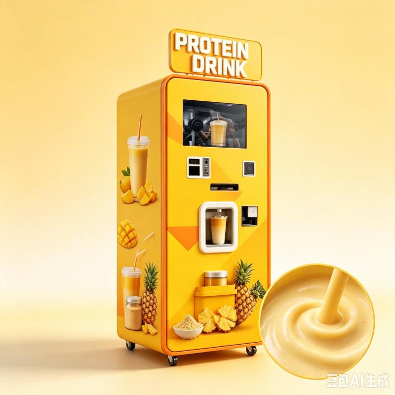 Protein Shake Vending Machine  - Fitness Nutrition Protein ulasan dan harga