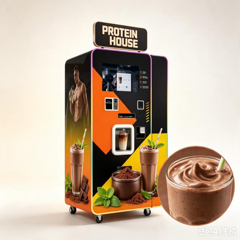 Protein Shake Vending Machine  - Fitness Nutrition Protein ulasan dan harga