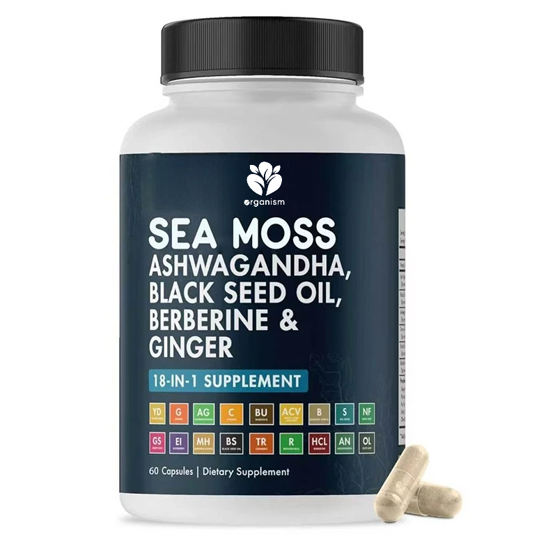 Seaweed black seed oil, ginger - Apple Cider Vinegar Pill ulasan dan harga