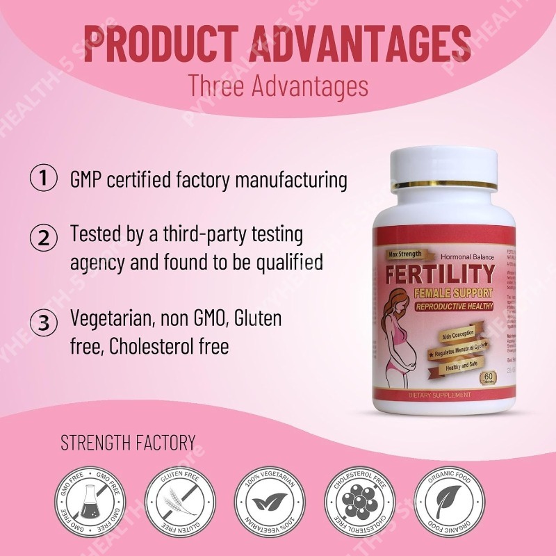 Fertility Tablets for Women, F - Pre Workout Supplement ulasan dan harga