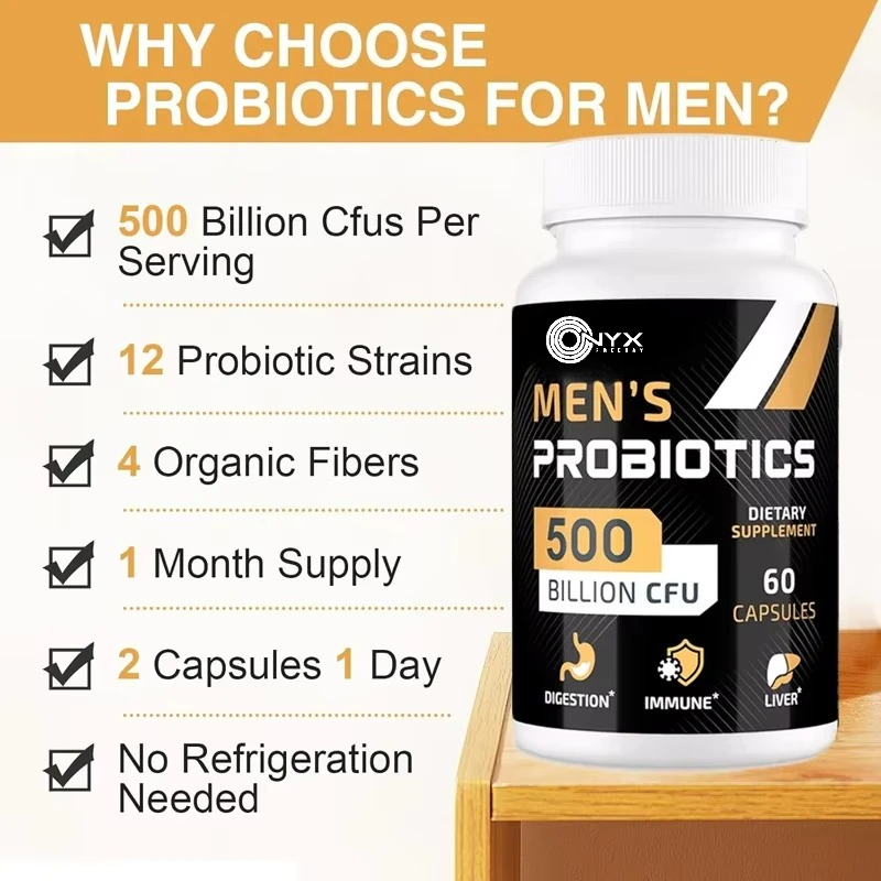 Men's probiotics, 500 billion  - Probiotic 60 Billion ulasan dan harga