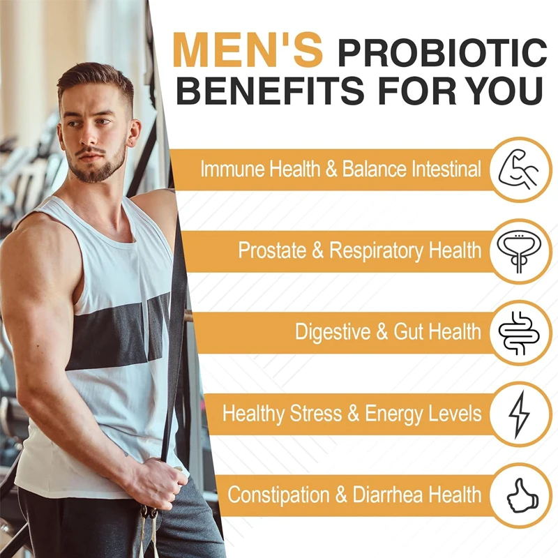 Men's probiotics, 500 billion  - Probiotic 60 Billion ulasan dan harga