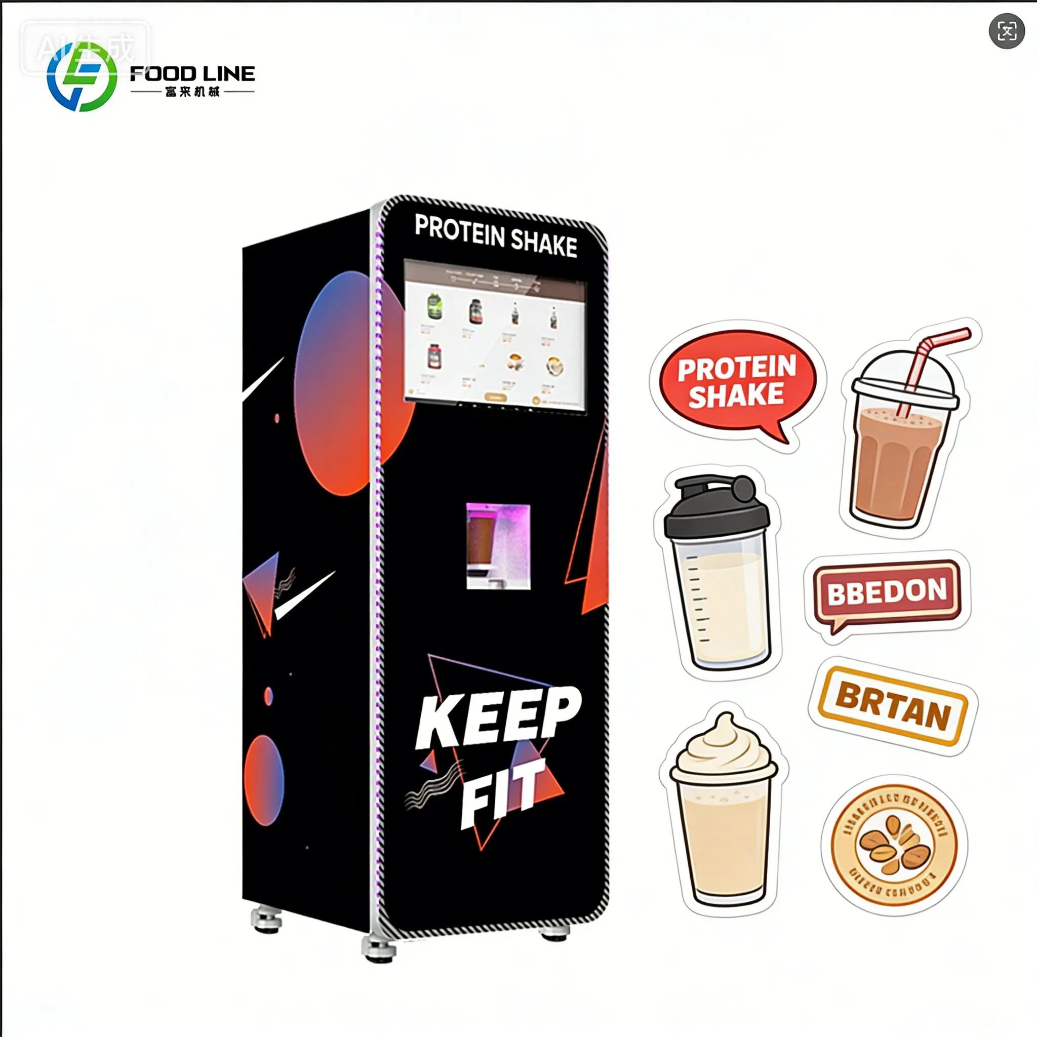 Nutritional Vending Machine Fu - Fitness Nutrition Protein ulasan dan harga