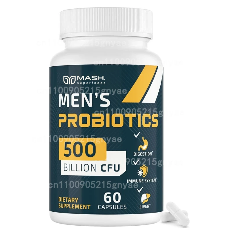 60 Capsules Male Probiotics 50 - Probiotic 60 Billion ulasan dan harga