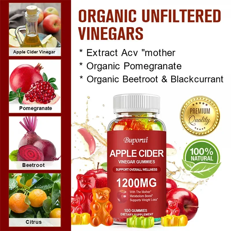 Apple Cider Vinegar Gummies 12 - Apple Cider Vinegar Pill ulasan dan harga