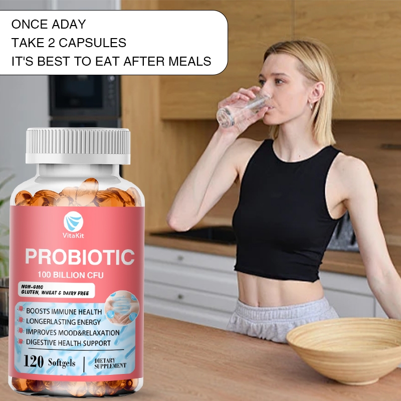 Probiotics Capsules Organic Su - Probiotic 60 Billion ulasan dan harga