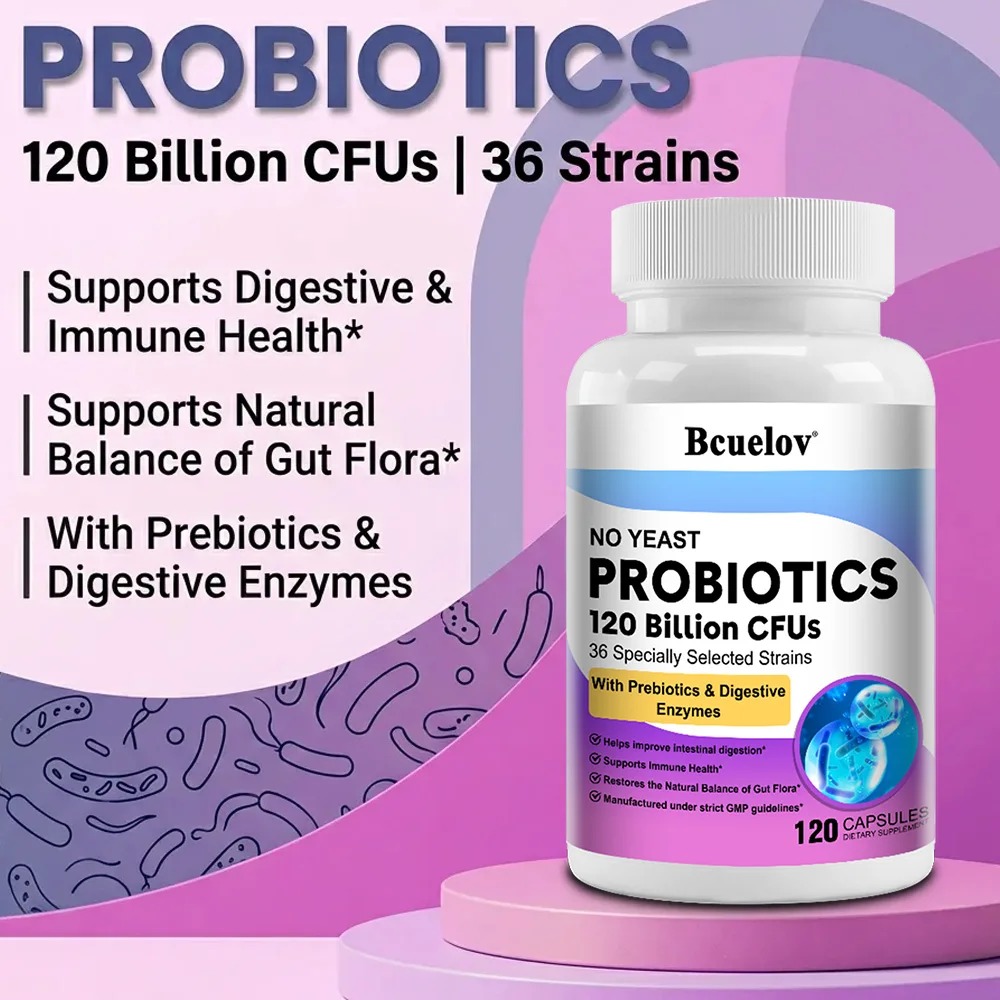 Organic Enzymes Probiotic Caps - Probiotic 60 Billion ulasan dan harga