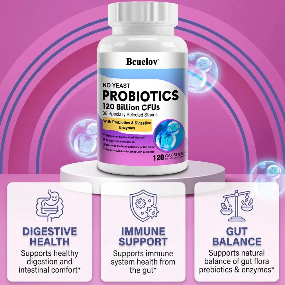 Organic Enzymes Probiotic Caps - Probiotic 60 Billion ulasan dan harga