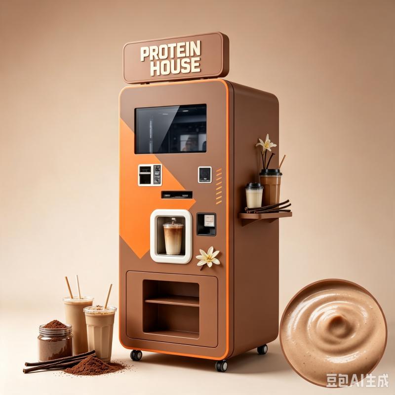 Protein Shake Vending Machine  - Fitness Nutrition Protein ulasan dan harga