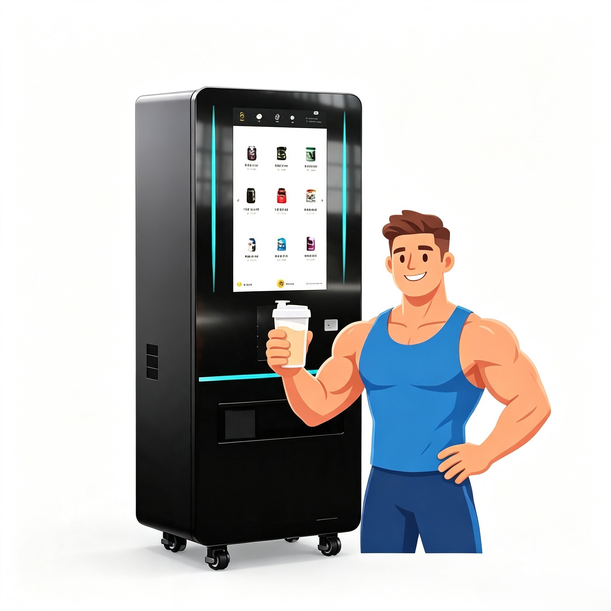 Smart Whey Protein Vending Mac - Fitness Nutrition Protein ulasan dan harga
