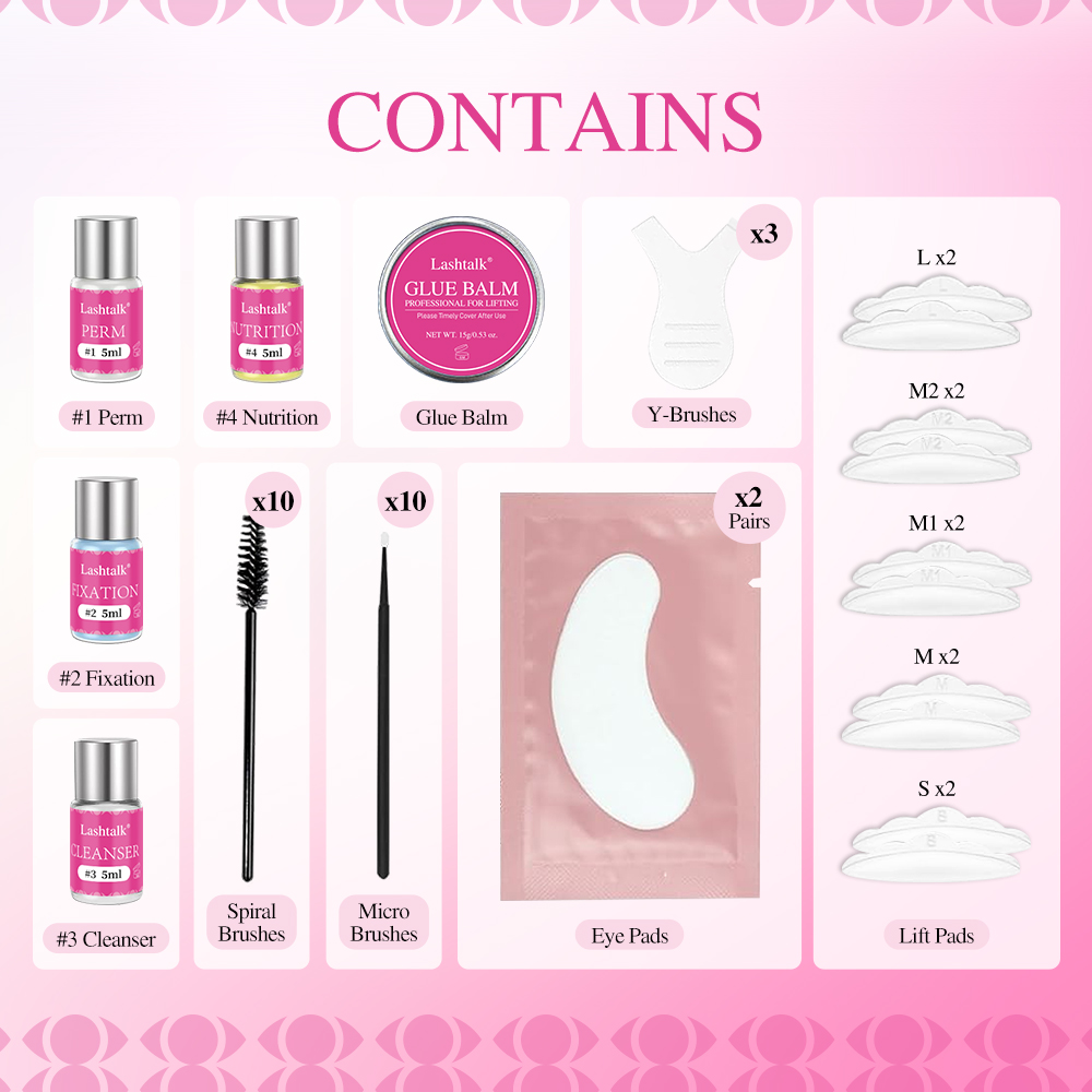 Lashtalk Lash Lift Kit Eyelash - Lifted Nutrition & Fitness Reviews ulasan dan harga